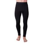 Men's Climatesmart Comfort Wear Stretch Performance Leggings, Size: Large, Black