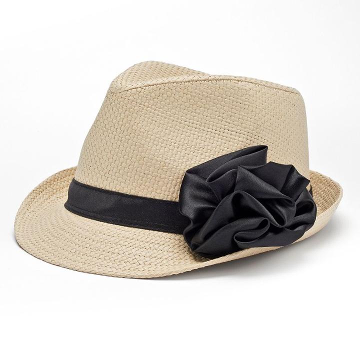 Peter Grimm Tokyo Fedora, Women's, Beig/green (beig/khaki)