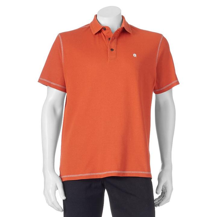 Men's Coleman Classic-fit Solid Performance Polo, Size: Xxl, Drk Orange