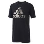 Boys 8-20 Adidas Logo Graphic Tee, Size: Xl, Black
