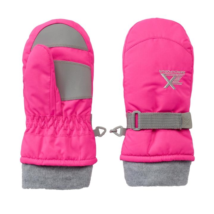 Girls 4-16 Zeroxposur Jade Nylon Mittens, Size: S-m, Med Pink
