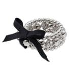 Simply Vera Vera Wang Bead & Fireball Stretch Bracelet Set, Women's, Silver