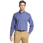 Men's Izod Premium Essentials Classic-fit Plaid Button-down Shirt, Size: Large, Purple