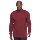 Big & Tall Croft & Barrow&reg; Easy-care Turtleneck, Men's, Size: 4xb, Red