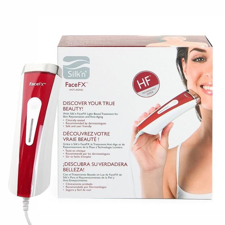 Silk'n Facefx Anti-aging Light-based Treatment Device, Red