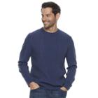 Men's Dockers Comfort Touch Classic-fit Crewneck Sweater, Size: Xl, Blue