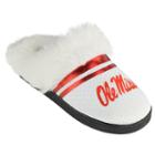 Women's Ole Miss Rebels Plush Slippers, Size: Medium, White