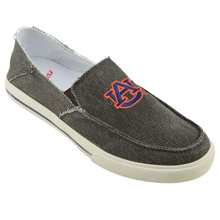 Men's Auburn Tigers Drifter Slip-on Shoes, Size: 13, Black