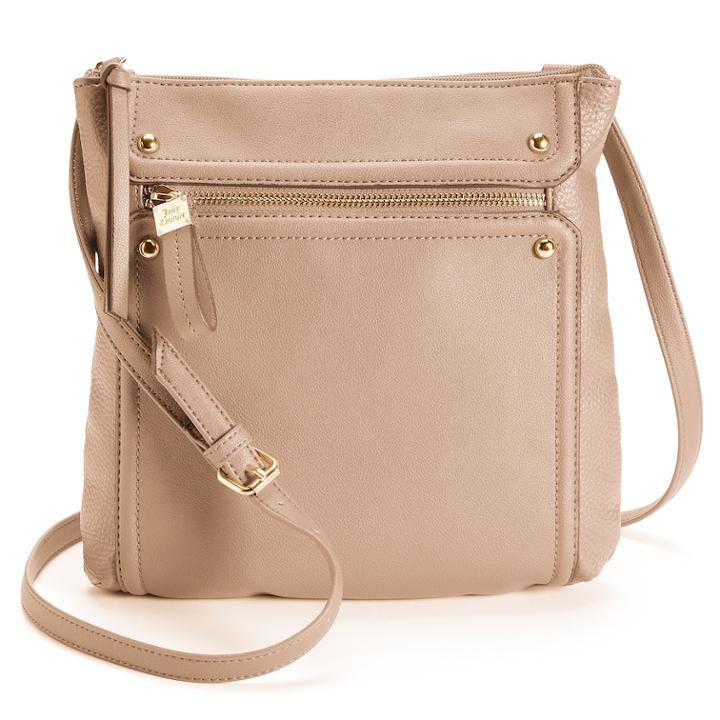 Juicy Couture Zippy Large Crossbody Bag, Women's, Med Brown