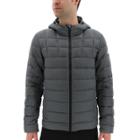 Men's Adidas Outdoor Quilted Down Jacket, Size: Xxl, Grey