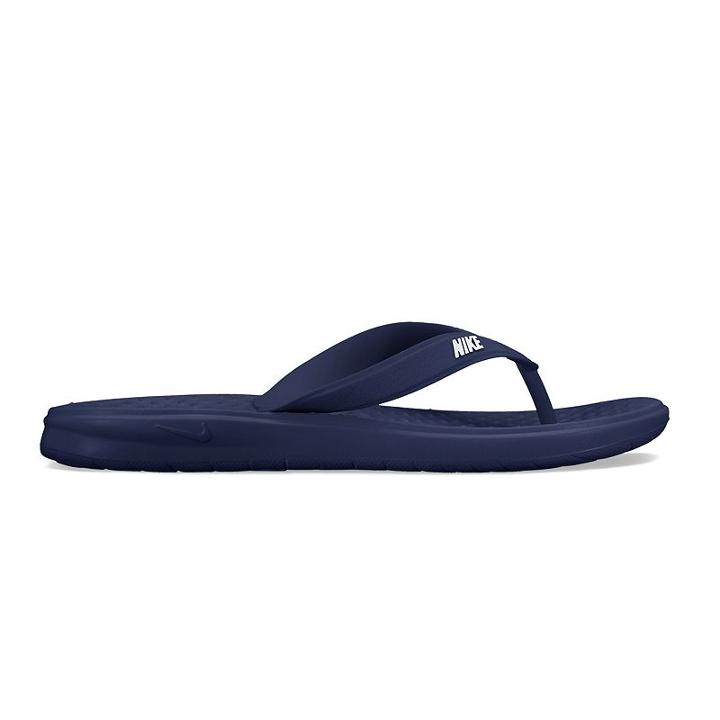 Nike Solay Men's Sandals, Size: 8, Blue