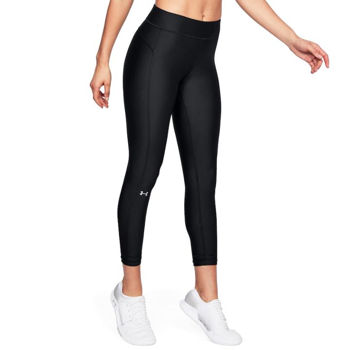 Women's Under Armour Heatgear Ankle Leggings, Size: Xl, Black