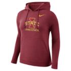 Women's Nike Iowa State Cyclones Fleece Hoodie, Size: Medium, Dark Red