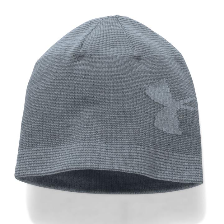 Men's Under Armour Coldgear&reg; Billboard Beanie, Med Grey