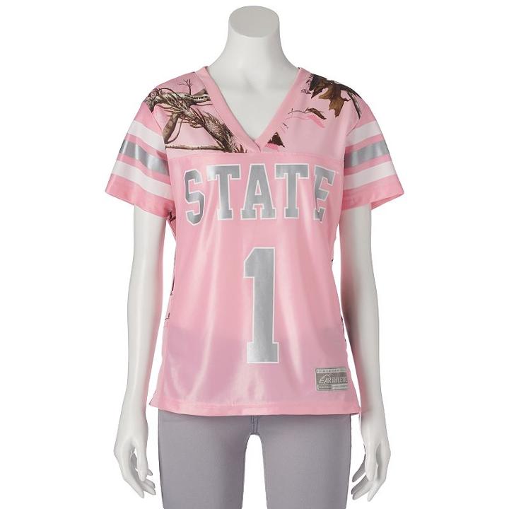 Women's Realtree Mississippi State Bulldogs Game Day Jersey, Size: Xl, Pink