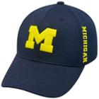Adult Michigan Wolverines Booster Plus Memory-fit Cap, Men's, Blue (navy)