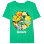 Boys 4-7 Pokemon Pikachu, Charmander & Bulbasaur Wheel Graphic Tee, Boy's, Size: 4, Green Oth