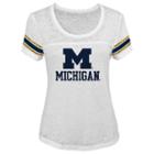 Juniors' Michigan Wolverines White Out Tee, Women's, Size: Medium