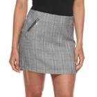 Juniors' Joe B Plaid A-line Skirt, Teens, Size: Large, Dark Red