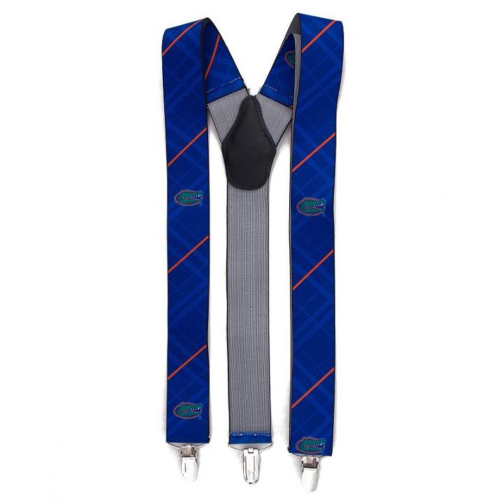 Men's Florida Gators Oxford Suspenders, Blue
