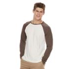 Men's Urban Pipeline&reg; Ultimate Raglan Tee, Size: Medium, Brown