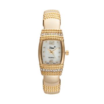 Vivani Women's Bangle Watch, Yellow