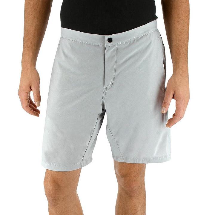 Men's Adidas Mountain Performance Shorts, Size: 38, Light Grey