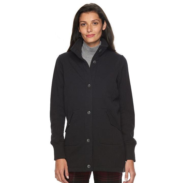 Women's Woolrich Fleece-lined Wool Coat, Size: Small, Oxford