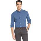 Big & Tall Izod Essential Regular-fit Button-down Shirt, Men's, Size: L Tall, Brt Blue