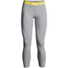 Women's Under Armour Favorite Crop Leggings, Size: Small, Med Grey