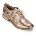 Wanted Babe Women's Wingtip Shoes, Size: 7.5, Pink