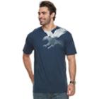 Big & Tall Apt. 9&reg; Crying Lightning Eagle Graphic Tee, Men's, Size: Xxl Tall, Blue