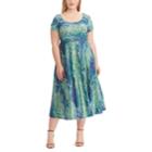 Plus Size Chaps Fit & Flare Midi Dress, Women's, Size: 2xl, Green