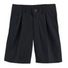 Boys 4-7 Chaps Pleated Twill School Uniform Shorts, Boy's, Size: 4, Blue (navy)
