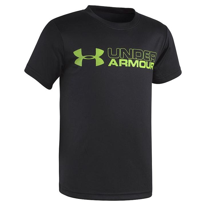 Boys 4-7 Under Armour Logo Graphic Tee, Boy's, Size: 5, Black