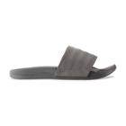 Adidas Adilette Cf Mono Men's Slide Sandals, Size: 13, Grey
