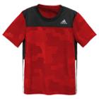 Boys 8-20 Adidas Embossed Digi Camo Tee, Boy's, Size: 18-20, Red