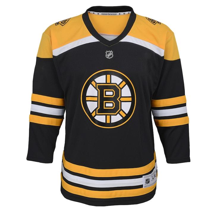 Boys 8-20 Boston Bruins Replica Jersey, Size: L/xl, Black