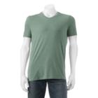 Big & Tall Urban Pipeline&reg; Ultimate V-neck Fashion Tee, Men's, Size: L Tall, Dark Green