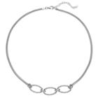 Sterling Silver Oval Link Necklace, Women's, Size: 17