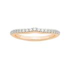 Love 360 14k Gold 1/4 Carat T.w. Diamond Wedding Ring, Adult Unisex, Size: 6.50, White