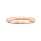 10k Rose Gold 2 Mm Band, Women's, Size: 8