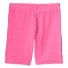 Girls 7-16 & Plus Size So&reg; Solid Midi Bike Shorts, Girl's, Size: 10, Brt Pink