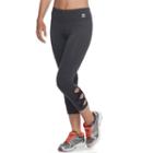 Women's Fila Sport&reg; Strappy Hem Capri Leggings, Size: Xl, Light Grey