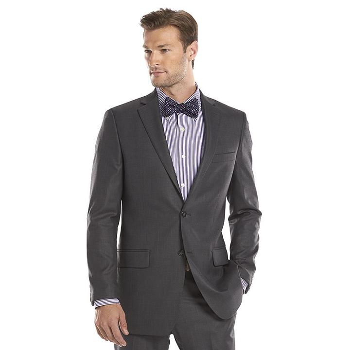 Men's Apt. 9&reg; Slim-fit Stretch Suit Jacket, Size: 36 - Regular, Grey