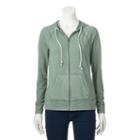 Women's Sonoma Goods For Life&trade; French Terry Hoodie, Size: Xl, Med Green