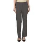 Women's Larry Levine Wide-waist Flare Dress Pants, Size: 10, Grey Other