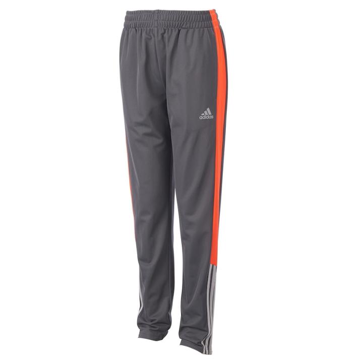 Toddler Boy Adidas Colorblock Striped Pants, Size: 4t, Dark Grey