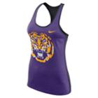 Women's Nike Lsu Tigers Dri-fit Touch Tank Top, Size: Xxl, Purple