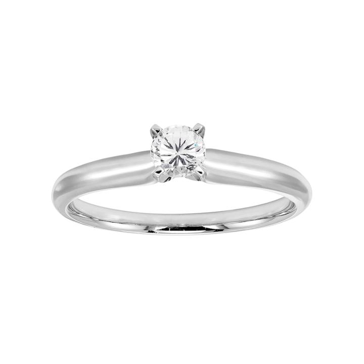 Evergreen Diamonds 1/2 Carat T.w. Igl Certified Lab-created Diamond Solitaire Engagement Ring, Women's, Size: 8.50, White